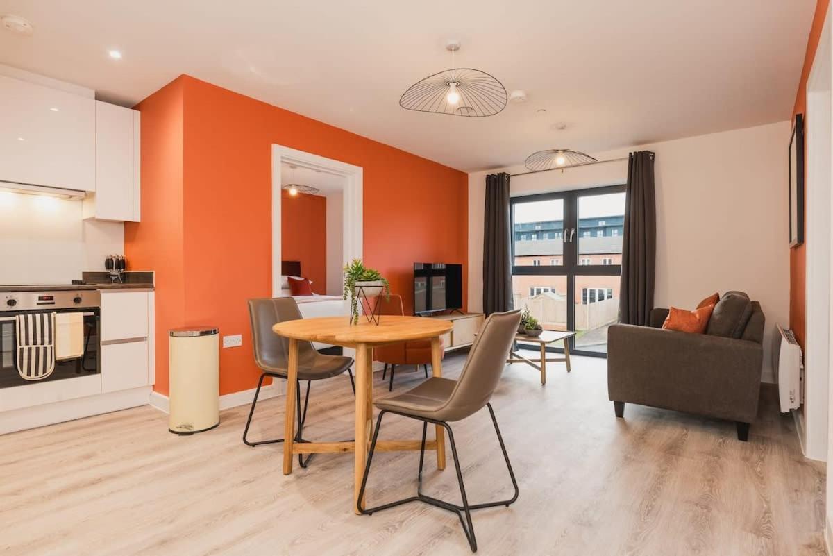Stayzeni, Hardwick House Derby 2 Bed Apartment Exteriér fotografie