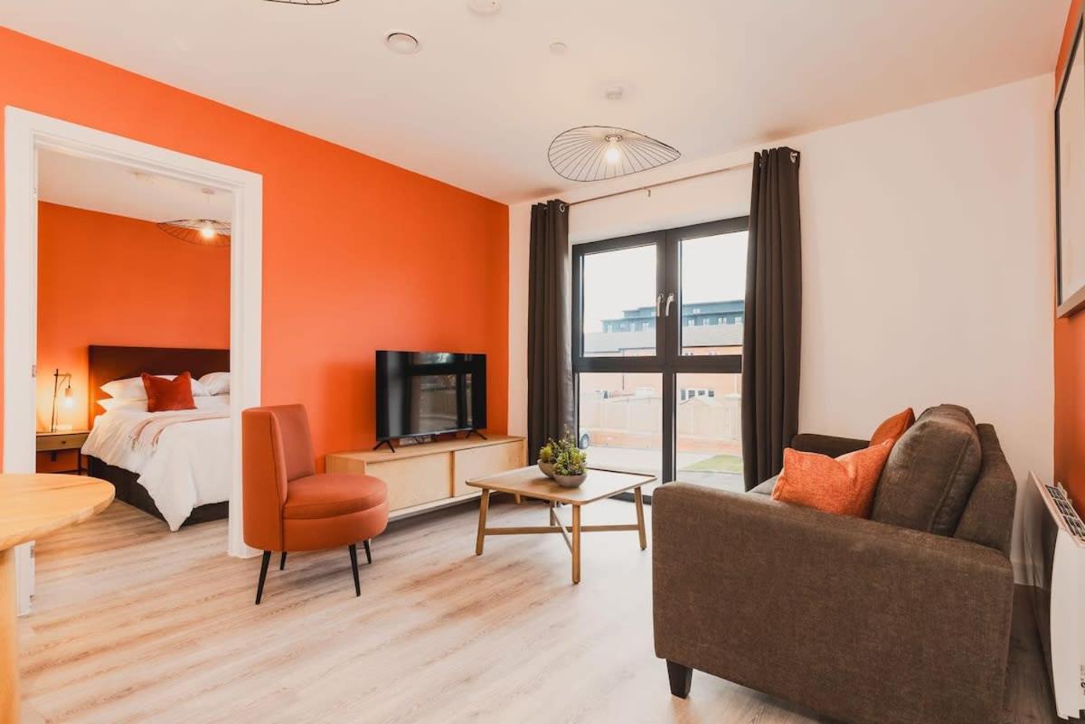 Stayzeni, Hardwick House Derby 2 Bed Apartment Exteriér fotografie